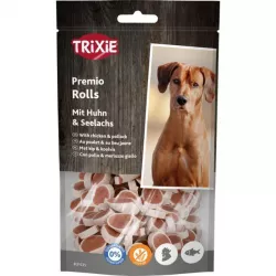 Premio ROLLS Ligh rolky kuře losos 75 g TRIXIE