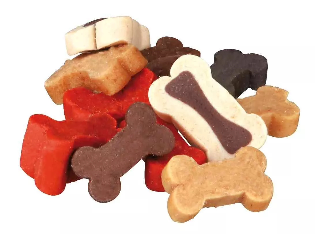 Soft Snack Bony MIX - hovězí,jehněčí, losos, kuře 500 g TRIXIE