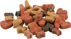 Soft Snack Happy MIX - kuře, jehněčí, losos, kyblík 500 g TRIXIE