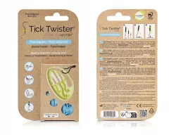 Tick Twister ClipBox 3ks - vytahovač na klíšťata v pouzdře, plast/silikon