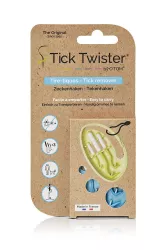 Tick Twister ClipBox 3ks - vytahovač na klíšťata v pouzdře, plast/silikon