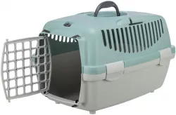 Transportní box CAPRI I, XS: 32x31x48cm (max. 6kg), světle šedá/šalvějová TRIXIE