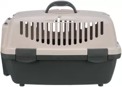 Transportní box CAPRI I, XS: 32x31x48cm (max. 6kg), tmavě šedá/tělová TRIXIE