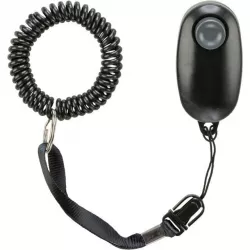 Clicker jemný mechanismus se zvukem na výcvik, s poutkem TRIXIE