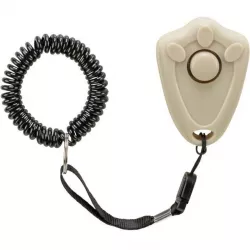 Clicker s tlačítkem výcviková pomůcka s poutkem TRIXIE