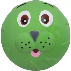 Míček s obličejem, latex 7cm TRIXIE