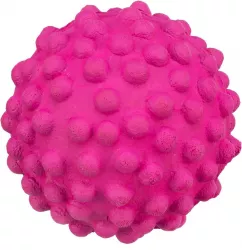 Neonový míč se špuntíky mechová guma 7cm TRIXIE