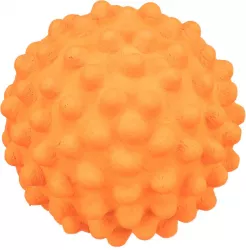 Neonový míč se špuntíky mechová guma 7cm TRIXIE
