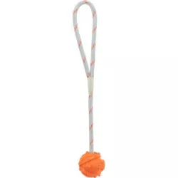 Plovoucí vrhací míč na šňůře 7cm/35cm TRIXIE
