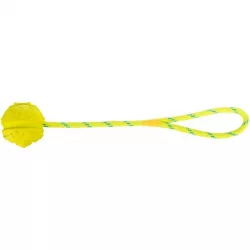 Plovoucí vrhací míč na šňůře 7cm/35cm TRIXIE