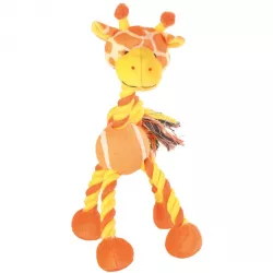 Žirafa/kravička s tenisovým míčem 28cm TRIXIE