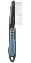 Plastový hřeben jemný s protiskluzovou rukojetí 22cm TRIXIE