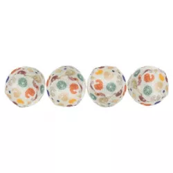 Míčky leopardí motiv 4cm  (4)