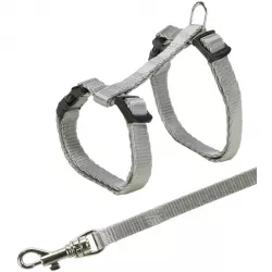 Nylonový postroj pro koťata jednobarevný 19-31cm/8mm TRIXIE