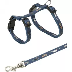 Nylonový postroj pro koťata -motiv 21-34cm/8mm TRIXIE Nylonový postroj pro koťata -motiv 21-34cm/8mm TRIXIE