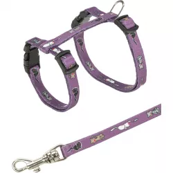 Nylonový postroj pro koťata -motiv 21-34cm/8mm TRIXIE Nylonový postroj pro koťata -motiv 21-34cm/8mm TRIXIE