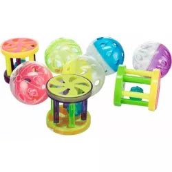 Plastový míček/klec s rolničkou 4,5cm/4cm TRIXIE