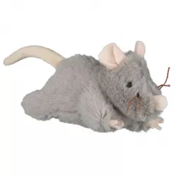 Plyšová myš šedá, robustní 15cm TRIXIE