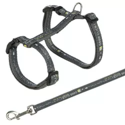 Postroj pro kočku s vodítkem XL GOOD LUCK 34-57cm/13mm TRIXIE