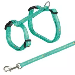 Postroj pro kočku s vodítkem XL GOOD LUCK 34-57cm/13mm TRIXIE