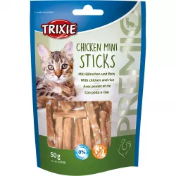 Premio MINI STICKS - mini tyčinky kuřecí s rýží 50 g TRIXIE