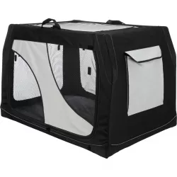 Transportní nylonový box Vario S 61x43x46 cm černo-šedý TRIXIE