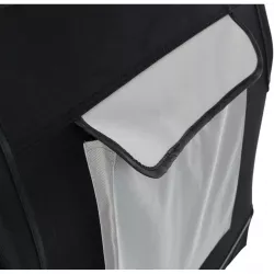 Transportní nylonový box Vario S 61x43x46 cm černo-šedý TRIXIE