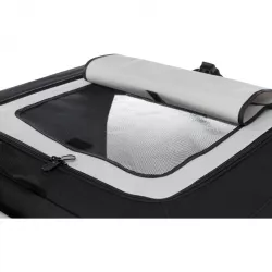 Transportní nylonový box Vario S 61x43x46 cm černo-šedý TRIXIE