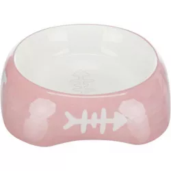 Keramická miska 200ml/13cm - CAT + rybí kostra TRIXIE