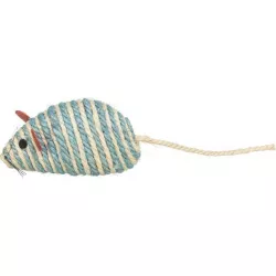 Myš se štěrchacími kuličkami uvnitř, sisal 10 cm TRIXIE