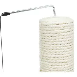 Škrábadlo válec 50cm+míč, myš+pružina na podestě 40x30cm TRIXIE