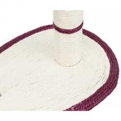 Škrábadlo válec 50cm+míč, myš+pružina na podestě 40x30cm TRIXIE