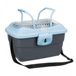 Transportní kufřík MINI CAPRI40x22x30cm max. do 2kg TRIXIE, - modro/šedá Transportní kufřík MINI CAPRI40x22x30cm max. do 2kg TRIXIE, - modro/šedá