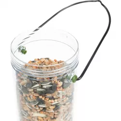 Zahradní závěsné automatické krmítko 4 otvory 450ml/23cm TRIXIE