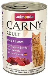 ANIMONDA konzerva CARNY Adult- hovězí, jehněčí 400g