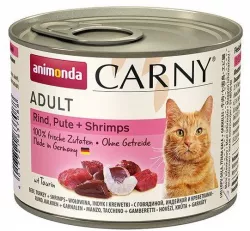 ANIMONDA konzerva CARNY Adult - hovězí, krůta, ráčci 200g ANIMONDA konzerva CARNY Adult - hovězí, krůta, ráčci 200g