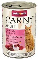 ANIMONDA konzerva CARNY Adult - hovězí, krůta, ráčci 400g ANIMONDA konzerva CARNY Adult - hovězí, krůta, ráčci 400g