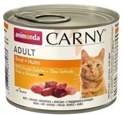 ANIMONDA konzerva CARNY Adult- hovězí, kuřecí 200g