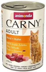 ANIMONDA konzerva CARNY Adult- hovězí, kuřecí 400g