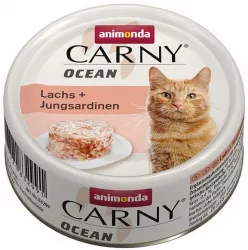 ANIMONDA konzerva CARNY Ocean- losos + sardinky 80g