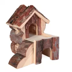 Dřevěný domek BJORK pro křečky, 2 místnosti 15 x 15 x 16 cm TRIXIE