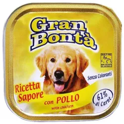 GRAN BONTA paštika s kuřecím masem pro psy 150g Monge