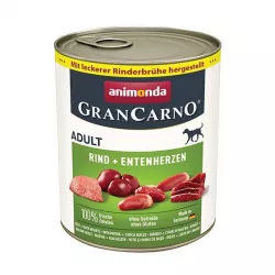GRANCARNO Adult - hovězí, kachní srdce 800g Animonda
