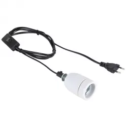 Porcelánová objímka Pro Socket do 250 W, 1,8m TRIXIE
