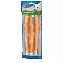 DENTAfun-tyčinka svázaná kuřecím masem 3ks, 17cm/140g TRIXIE