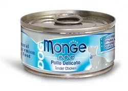 MONGE DOG NATURAL křehké kuřecí maso pro psy 95 g