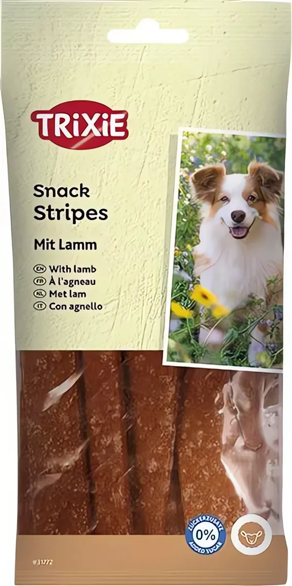 STRIPES - jehněčí pásky 10 ks / 100 g TRIXIE