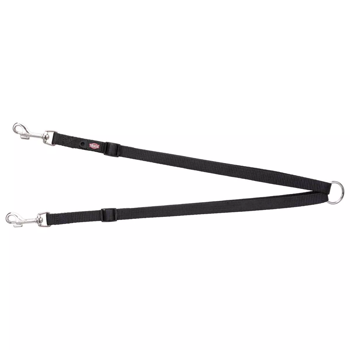 Nylonová rozdvojka PREMIUM, černá XS-S: 40-70 cm/ 10 mm TRIXIE