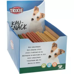 Rýžové žvýkací tyče MIX BAREV 23 cm/100 g TRIXIE Rýžové žvýkací tyče MIX BAREV 23 cm/100 g TRIXIE