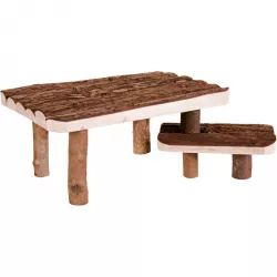 Schodiště pro morče, králíka 2 patra 37x17x28 cm TRIXIE Schodiště pro morče, králíka 2 patra 37x17x28 cm TRIXIE